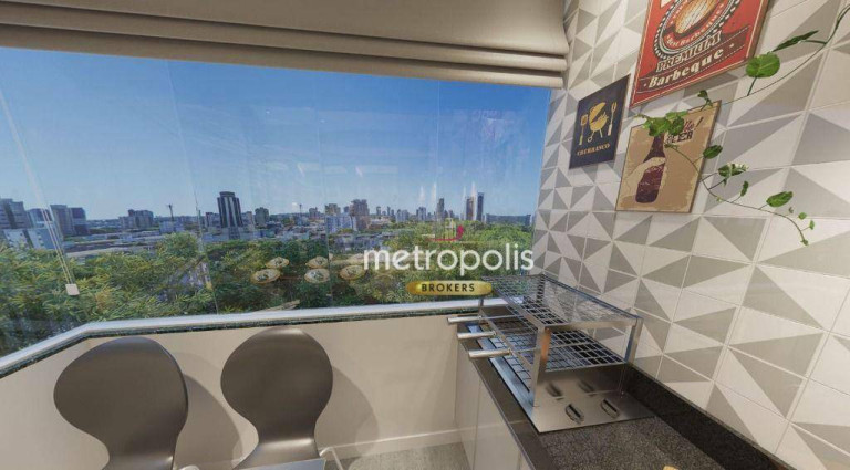 Imagem Apartamento com 2 Quartos à Venda, 49 m² em Jardim - Santo André