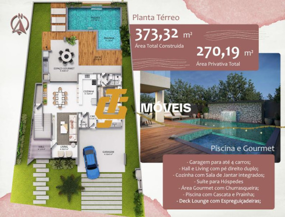 Imagem Casa com 4 Quartos à Venda, 270 m² em Caledônia - Camboriú Imagem Casa com 4 Quartos à Venda, 270 m² em Caledônia - Camboriú