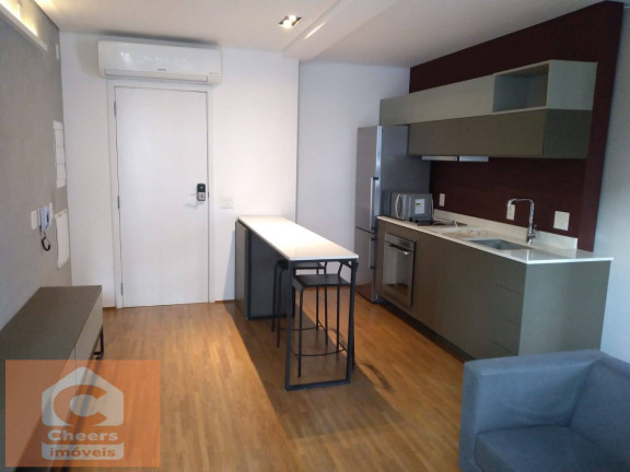 Imagem Apartamento com 1 Quarto para Alugar, 41 m² em Indianópolis - São Paulo Imagem Apartamento com 1 Quarto para Alugar, 41 m² em Indianópolis - São Paulo