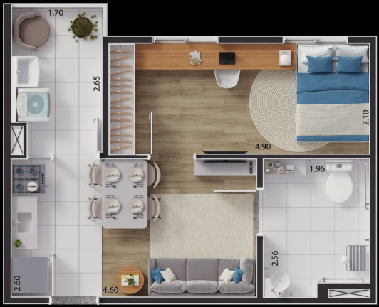 Imagem Apartamento com 2 Quartos à Venda, 33 m² em Guaianases - São Paulo Imagem Apartamento com 2 Quartos à Venda, 33 m² em Guaianases - São Paulo