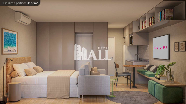 Imagem Apartamento com 1 Quarto à Venda, 31 m² em Boa Vista - São José Do Rio Preto Imagem Apartamento com 1 Quarto à Venda, 31 m² em Boa Vista - São José Do Rio Preto