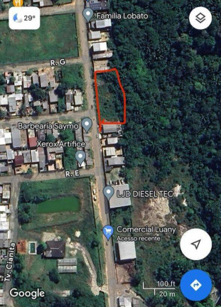Terreno à Venda, 600 m² em Santa Etelvina  - Manaus
