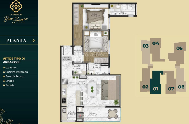 Imagem Apartamento com 2 Quartos à Venda, 72 m² em Barra - Balneário Camboriú