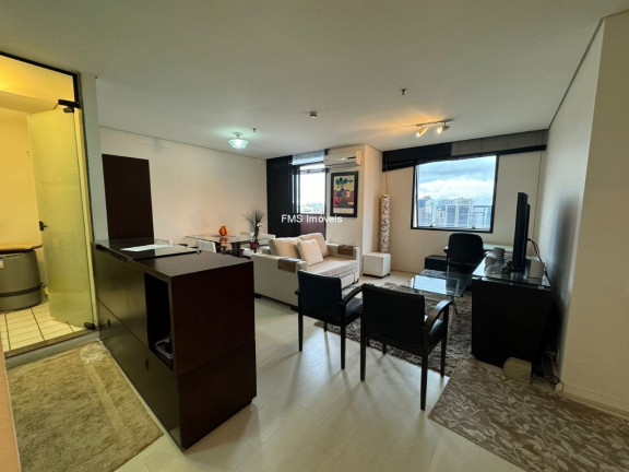 Imagem Imóvel com 1 Quarto para Alugar, 74 m² em Itaim Bibi - São Paulo