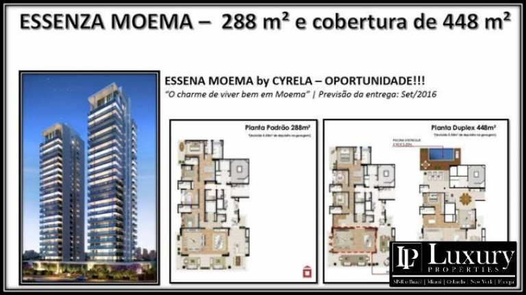 Imagem Cobertura com 4 Quartos à Venda, 448 m² em Moema - São Paulo Imagem Cobertura com 4 Quartos à Venda, 448 m² em Moema - São Paulo