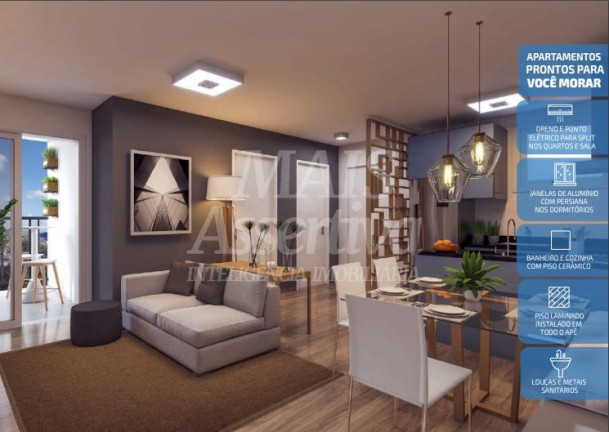 Imagem Apartamento com 2 Quartos à Venda, 56 m² em Operário - Novo Hamburgo Imagem Apartamento com 2 Quartos à Venda, 56 m² em Operário - Novo Hamburgo