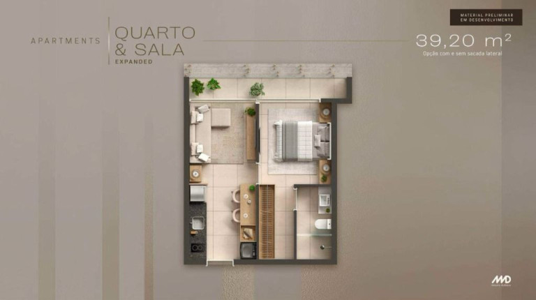 Imagem Apartamento com 1 Quarto à Venda, 39 m² em Meireles - Fortaleza Imagem Apartamento com 1 Quarto à Venda, 39 m² em Meireles - Fortaleza
