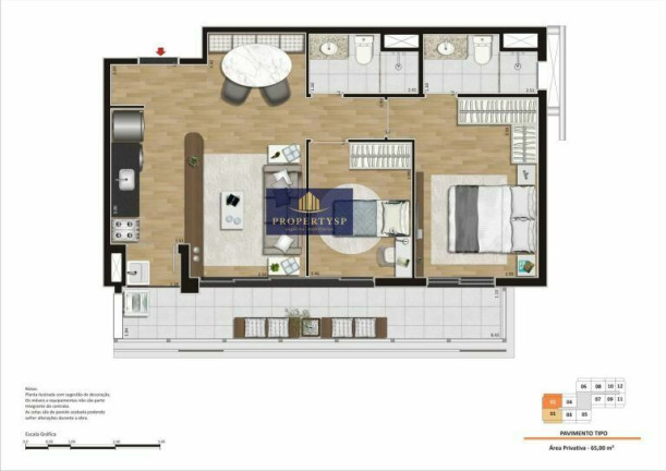 Imagem Apartamento com 2 Quartos à Venda, 65 m² em Pinheiros - São Paulo Imagem Apartamento com 2 Quartos à Venda, 65 m² em Pinheiros - São Paulo