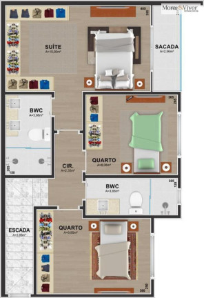 Imagem Casa com 3 Quartos à Venda, 120 m² em Cidade Jardim - São José Dos Pinhais