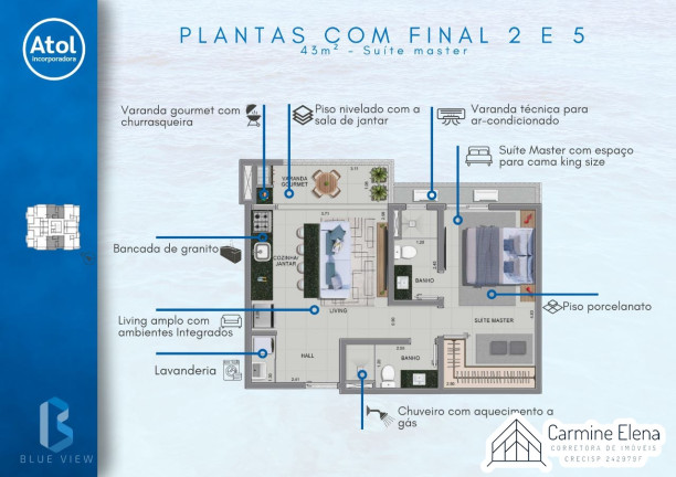 Imagem Apartamento com 3 Quartos à Venda, 82 m² em Martim De Sa - Caraguatatuba Imagem Apartamento com 3 Quartos à Venda, 82 m² em Martim De Sa - Caraguatatuba