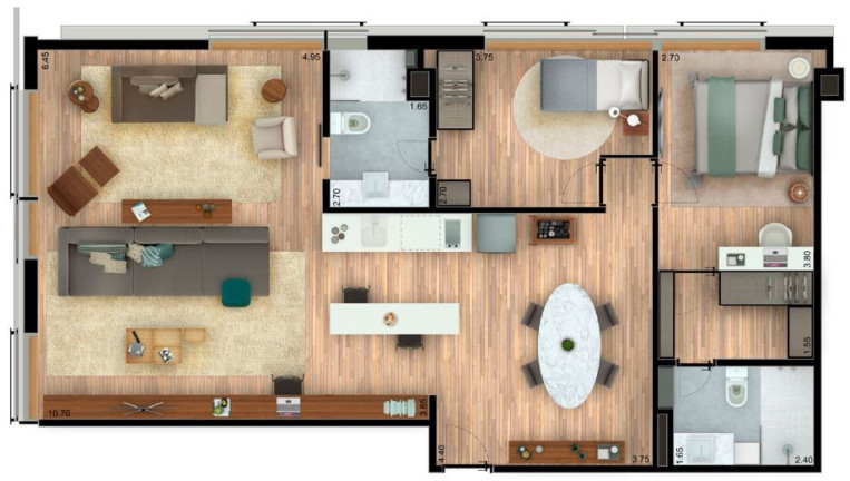 Imagem Apartamento com 3 Quartos à Venda, 115 m² em Moema - São Paulo