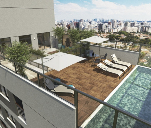 Imagem Studio com 1 Quarto à Venda, 27 m² em Perdizes - São Paulo