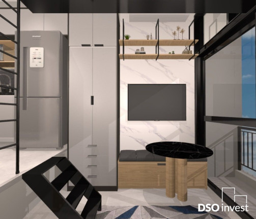 Imagem Apartamento com 1 Quarto para Alugar,  em Brooklin - São Paulo