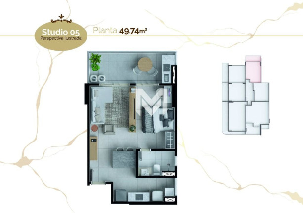 Imagem Apartamento com 1 Quarto à Venda, 50 m² em Umarizal - Belém Imagem Apartamento com 1 Quarto à Venda, 50 m² em Umarizal - Belém