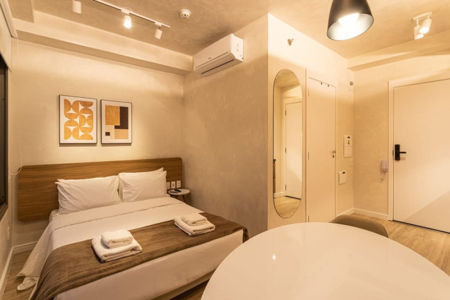 Imagem Apartamento com 1 Quarto para Alugar, 22 m² em Vila Mariana - São Paulo