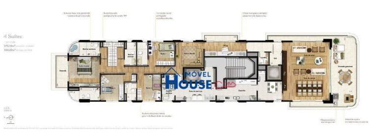 Apartamento com 4 Quartos à Venda, 273 m² em Itaim - São Paulo