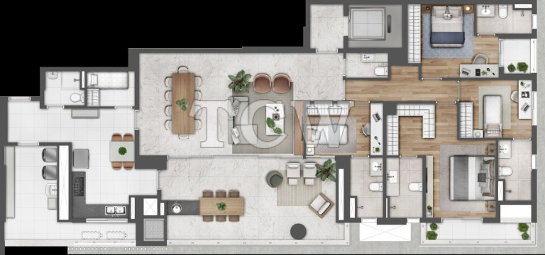 Imagem Apartamento com 4 Quartos à Venda, 224 m² em Brooklin Paulista - São Paulo Imagem Apartamento com 4 Quartos à Venda, 224 m² em Brooklin Paulista - São Paulo