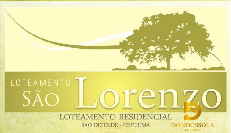 Terreno à Venda, 325 m² em São Defende - Criciúma