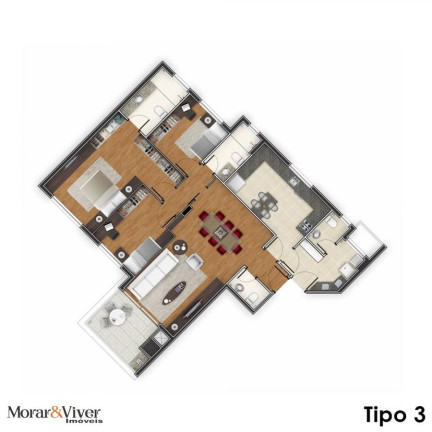 Imagem Apartamento com 3 Quartos à Venda, 209 m² em Juvevê - Curitiba Imagem Apartamento com 3 Quartos à Venda, 209 m² em Juvevê - Curitiba