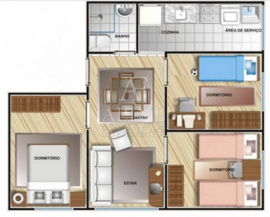 Imagem Apartamento com 3 Quartos à Venda, 66 m² em Super Quadra Morumbi - São Paulo