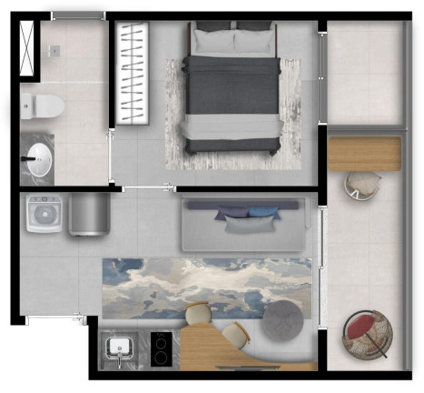 Imagem Apartamento com 1 Quarto à Venda, 30 m² em Bela Vista - São Paulo Imagem Apartamento com 1 Quarto à Venda, 30 m² em Bela Vista - São Paulo