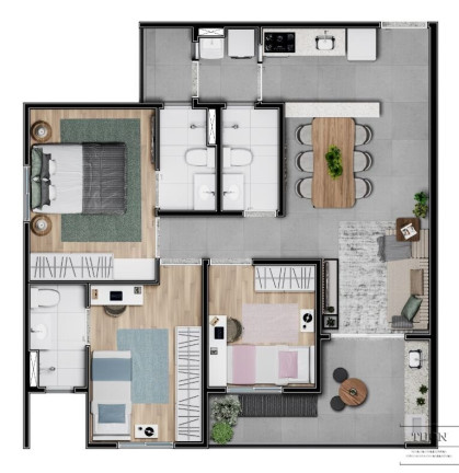 Imagem Apartamento com 3 Quartos à Venda, 75 m² em Parque Campolim - Sorocaba