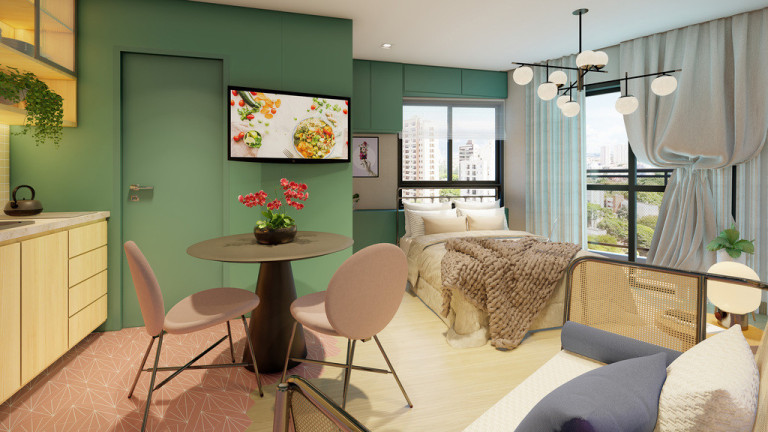 Imagem Loft com 1 Quarto à Venda, 34 m² em Vila Madalena - São Paulo