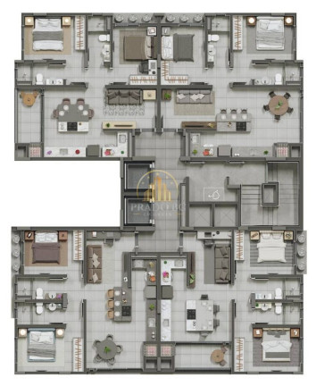 Imagem Apartamento com 2 Quartos à Venda, 70 m² em Centro - Camboriú