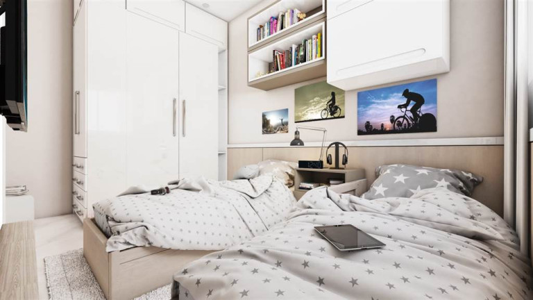 Imagem Apartamento com 1 Quarto à Venda, em Aviação - Praia Grande Imagem Apartamento com 1 Quarto à Venda, em Aviação - Praia Grande