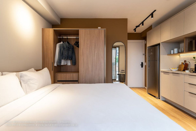 Imagem Apartamento com 1 Quarto para Alugar, 25 m² em Paraíso - São Paulo