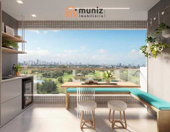 Imagem Apartamento com 2 Quartos à Venda, 53 m² em Caxangá - Recife