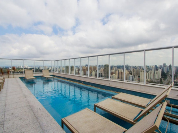 Imagem Apartamento com 1 Quarto para Alugar, 47 m² em Campo Belo - São Paulo