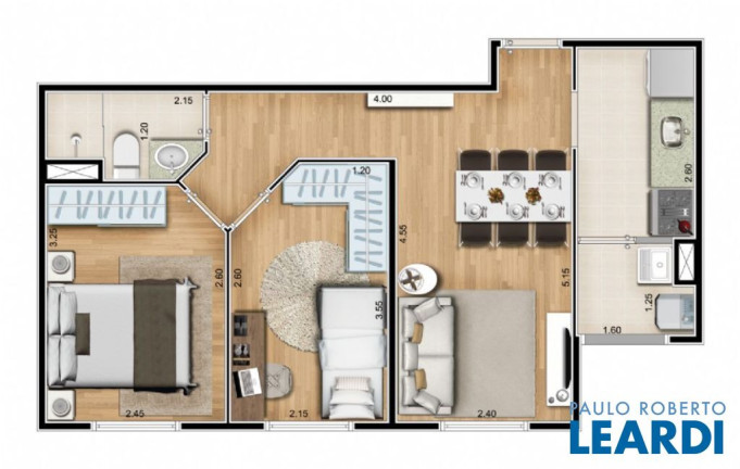 Imagem Apartamento com 3 Quartos à Venda, 53 m² em Paulicéia - São Bernardo Do Campo