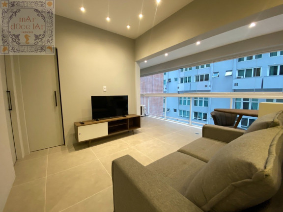 Imagem Apartamento com 2 Quartos à Venda, 57 m² em Gonzaga - Santos