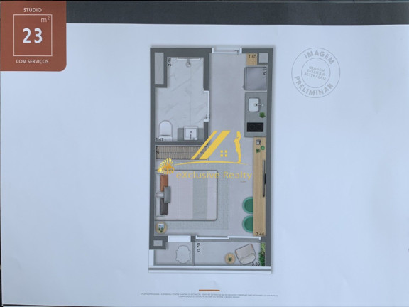 Imagem Imóvel com 1 Quarto à Venda, 23 m² em Jardim Das Acácias - São Paulo Imagem Imóvel com 1 Quarto à Venda, 23 m² em Jardim Das Acácias - São Paulo