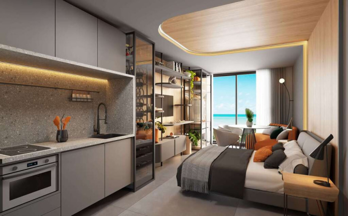 Imagem Imóvel com 1 Quarto à Venda, 19 m² em Bessa - João Pessoa