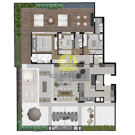 Imagem Apartamento com 3 Quartos à Venda, 177 m² em água Verde - Curitiba Imagem Apartamento com 3 Quartos à Venda, 177 m² em água Verde - Curitiba