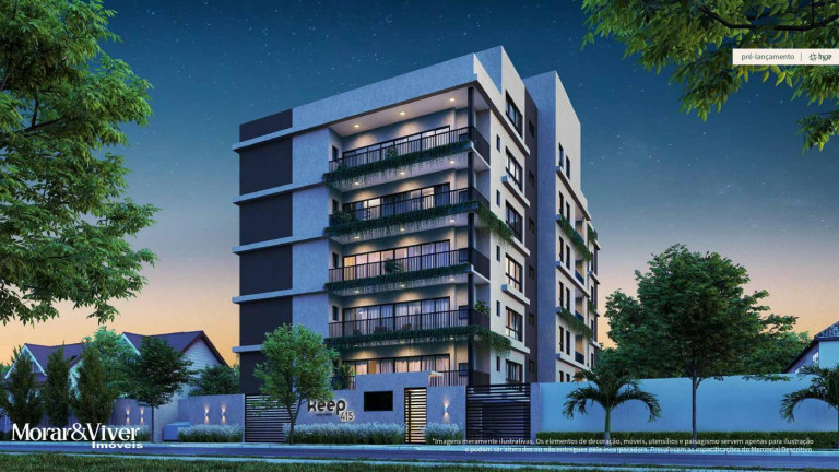 Imagem Apartamento com 1 Quarto à Venda, 39 m² em água Verde - Curitiba