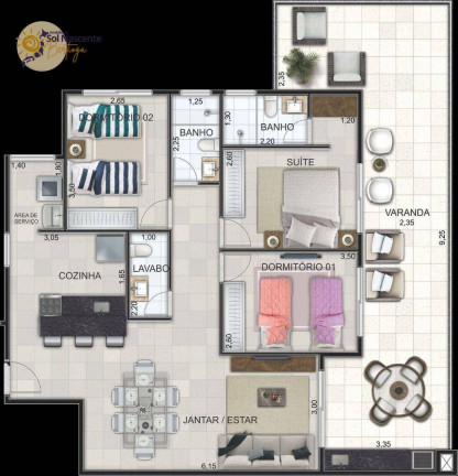 Imagem Apartamento com 2 Quartos à Venda, 82 m² em Jardim Rio Da Praia - Bertioga Imagem Apartamento com 2 Quartos à Venda, 82 m² em Jardim Rio Da Praia - Bertioga