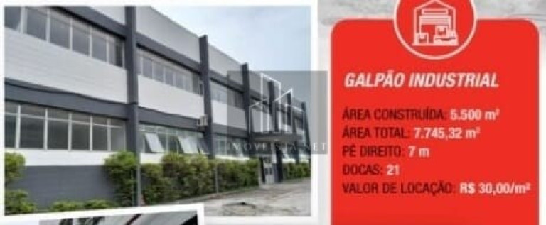 Imóvel Comercial para Alugar, 5.500 m² em Cumbica - Guarulhos
