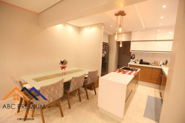 Imagem Apartamento com 3 Quartos à Venda, 86 m² em Vila Homero Thon - Santo André