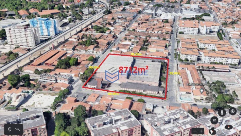 Terreno à Venda ou Locação, 8.712 m² em Parangaba - Fortaleza