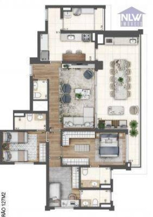 Imagem Apartamento com 3 Quartos à Venda, 127 m² em Sacomã - São Paulo