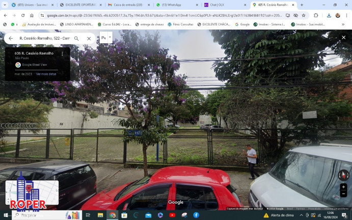 Imagem Terreno à Venda, 3.315 m² em Cambuci - São Paulo Imagem Terreno à Venda, 3.315 m² em Cambuci - São Paulo