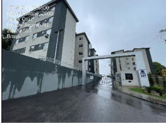 Imagem Apartamento com 2 Quartos à Venda, 43 m² em Santa Cruz - Rio De Janeiro