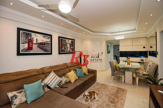 Imagem Apartamento com 3 Quartos à Venda, 123 m² em Pompéia - Santos Imagem Apartamento com 3 Quartos à Venda, 123 m² em Pompéia - Santos