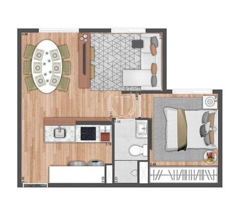 Imagem Apartamento com 2 Quartos à Venda, 34 m² em Vila Santa Catarina - São Paulo Imagem Apartamento com 2 Quartos à Venda, 34 m² em Vila Santa Catarina - São Paulo