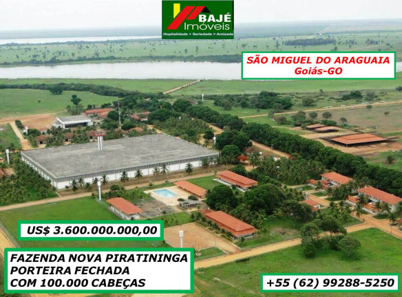 Imagem Fazenda à Venda, 234.900 m² em Goiânia
