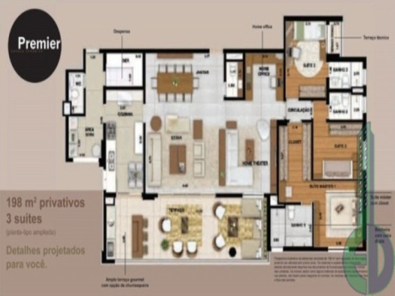 Imagem Apartamento com 4 Quartos à Venda, 198 m² em Santo Antônio - São Caetano Do Sul Imagem Apartamento com 4 Quartos à Venda, 198 m² em Santo Antônio - São Caetano Do Sul