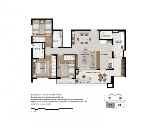 Imagem Apartamento com 3 Quartos à Venda, 211 m² em Swiss Park - Campinas